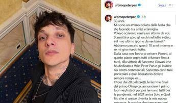 ultimo compie 30 anni e guarda indietro il post che emoziona i fan 2