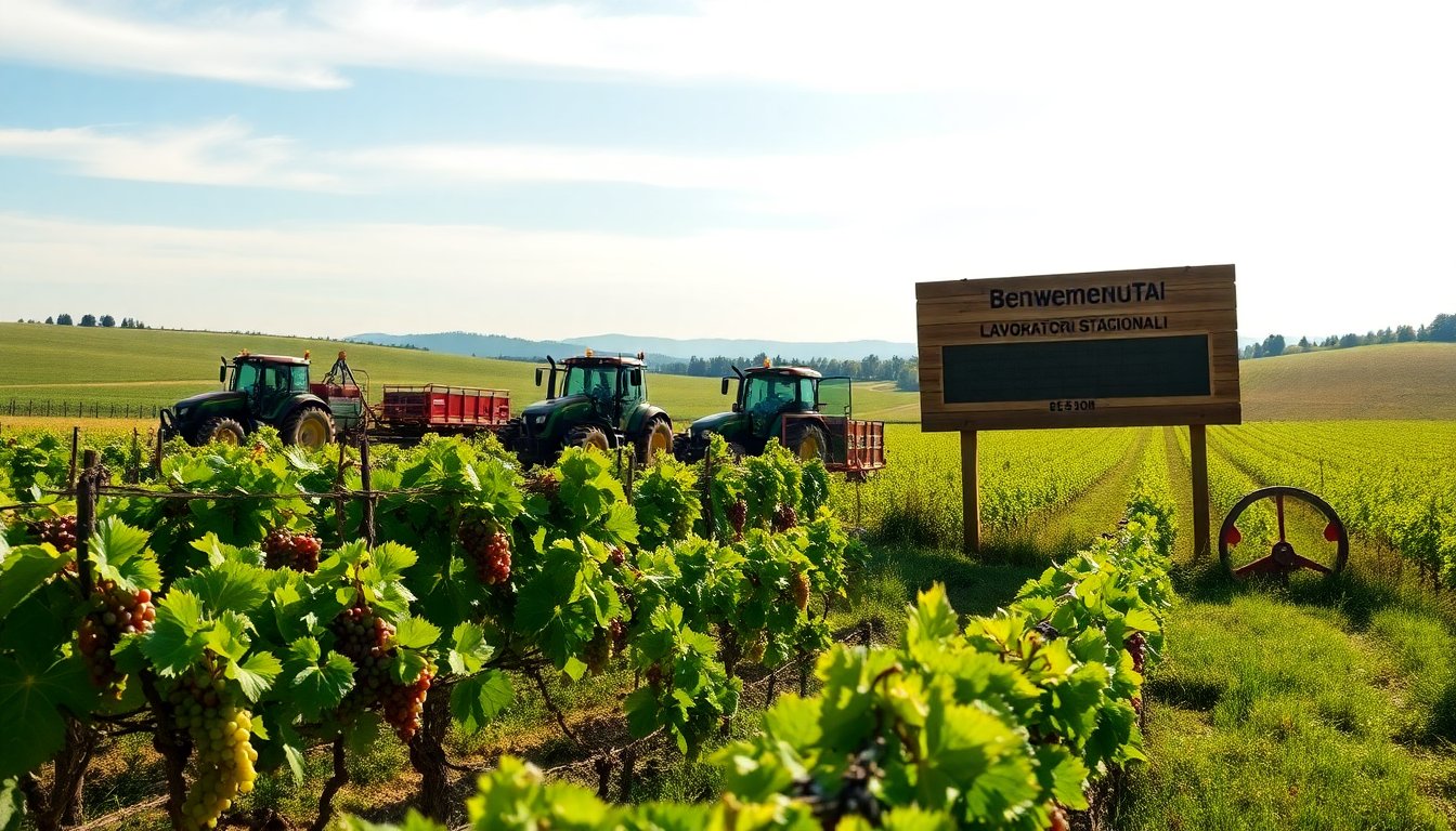 Flussi di lavoro agricolo stagionale extra UE: scadenze e requisiti