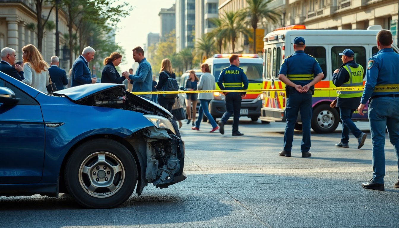 Incidente mortale in centro città: un uomo investito da un’auto