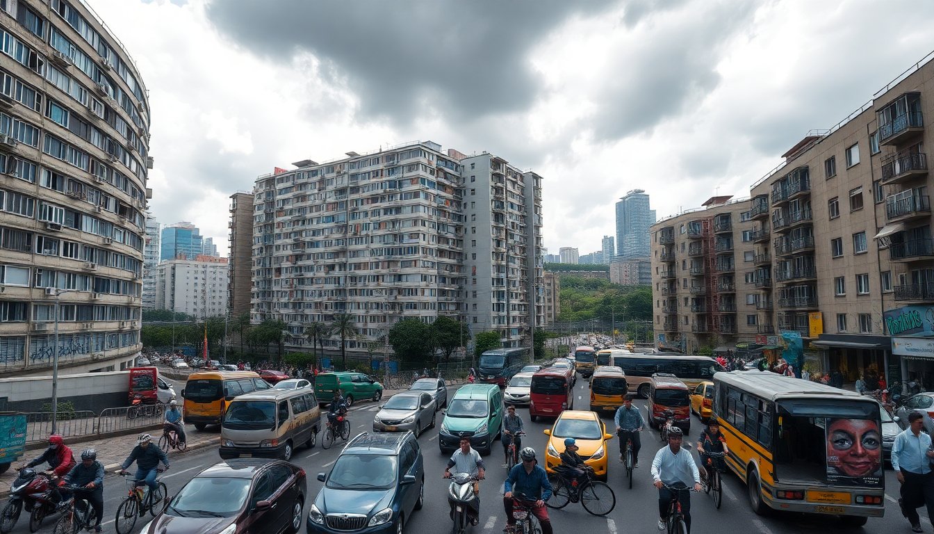 La vita urbana sotto pressione: sfide e soluzioni