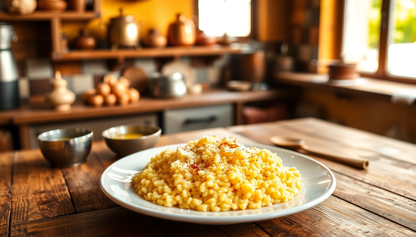Risotto alla milanese: tradizione e sapori autentici