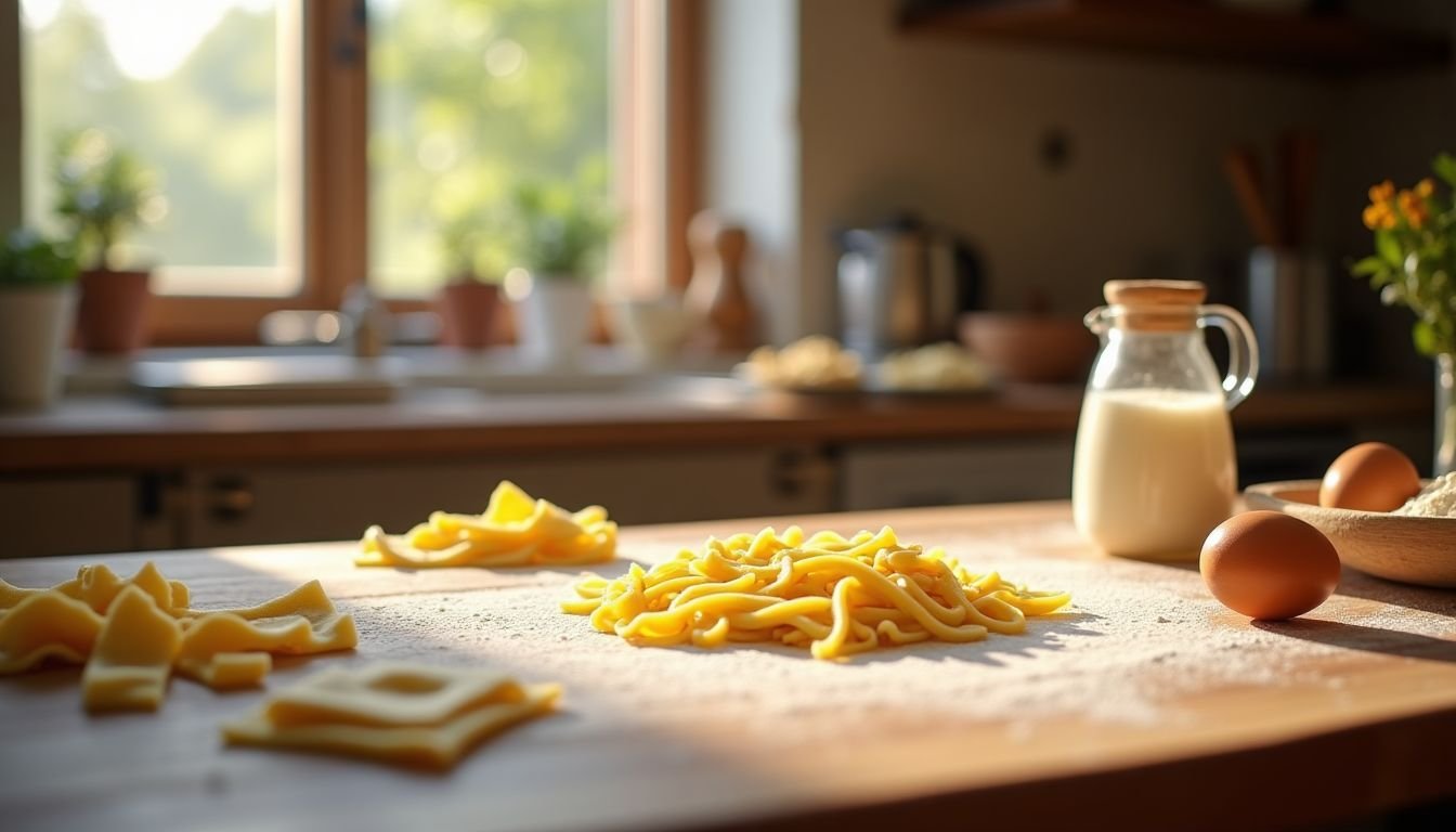 Scopri come la pasta fatta in casa unisce tradizione e creatività