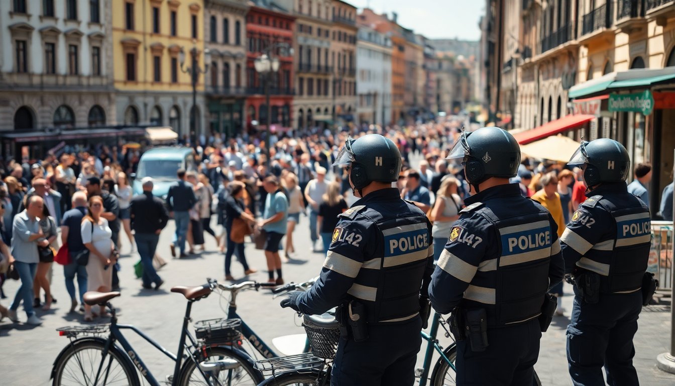 Sicurezza urbana in Italia: sfide e soluzioni