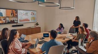 ise 2026 levoluzione del lavoro ibrido tra ai e video collaborazione 3d 2