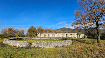 scoperto acquedotto della villa romana dei casoni nel reatino 2