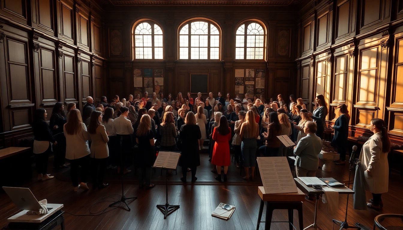 Canto e impegno: 50 voci femminili in concerto alla Camera del Lavoro