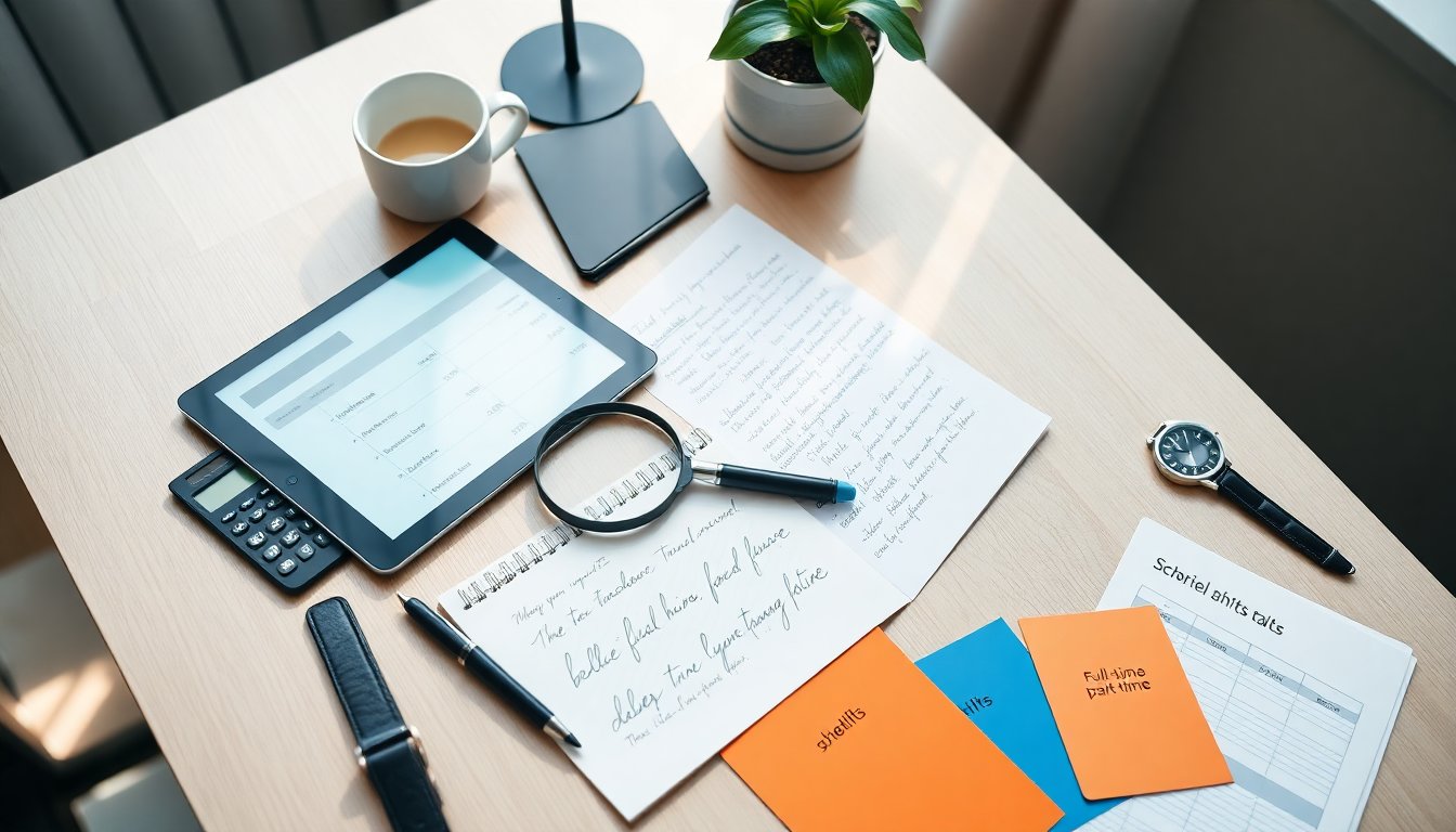 Stipendio netto part-time: guida pratica al calcolo e agli elementi che contano
