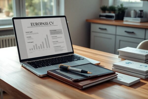 CV Europass moderno: risultati misurabili, parole chiave ATS e portfolio