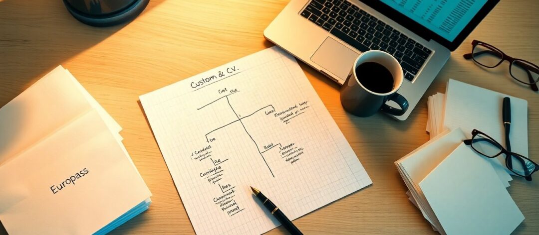 CV Europass o personalizzato: guida rapida con decision tree