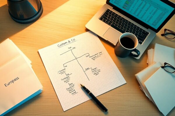 CV Europass o personalizzato: guida rapida con decision tree