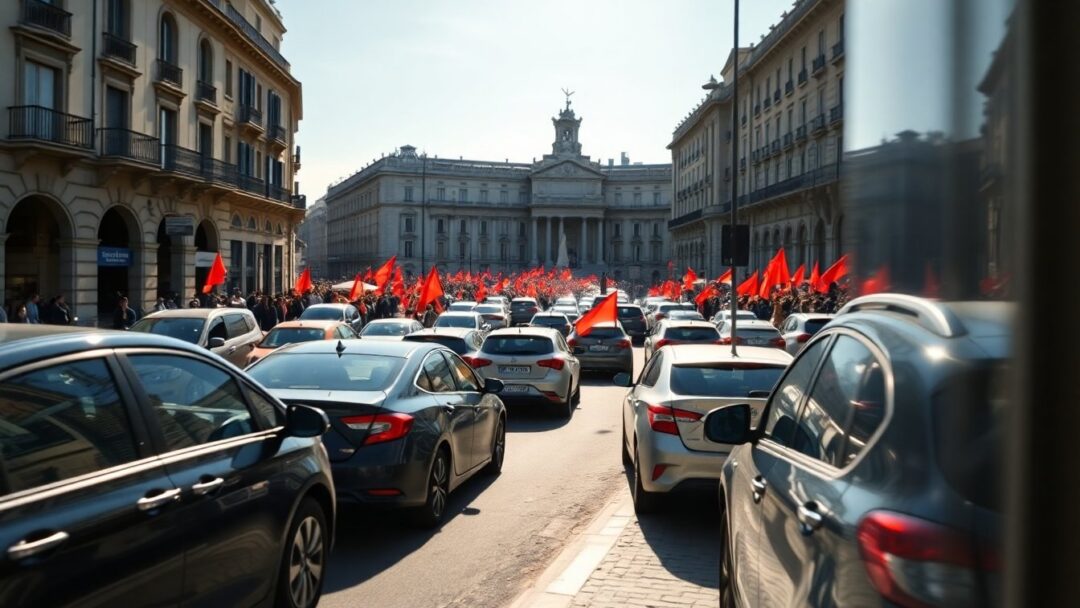Manifestazione dei disoccupati a Napoli: traffico in tilt tra via Toledo e il Plebiscito