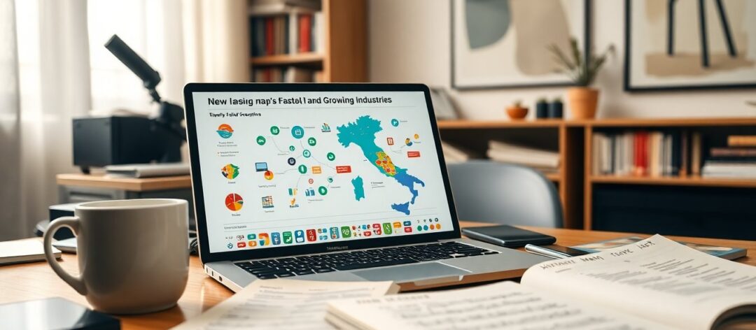 Mappa dei settori rapidi in Italia e competenze richieste