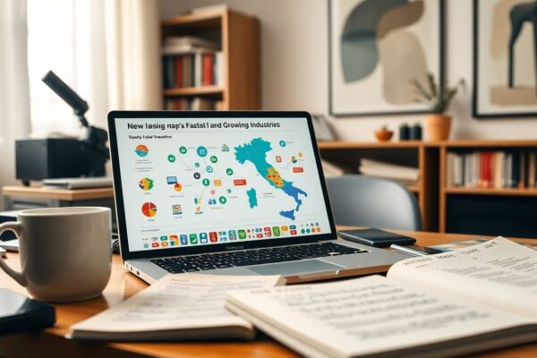 Mappa dei settori rapidi in Italia e competenze richieste