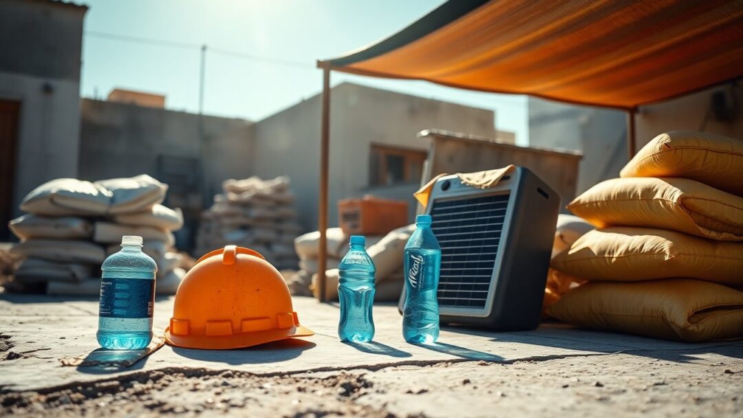 Ordinanza regionale contro lo stress termico: divieto di lavoro dalle 12:30 alle 16:00