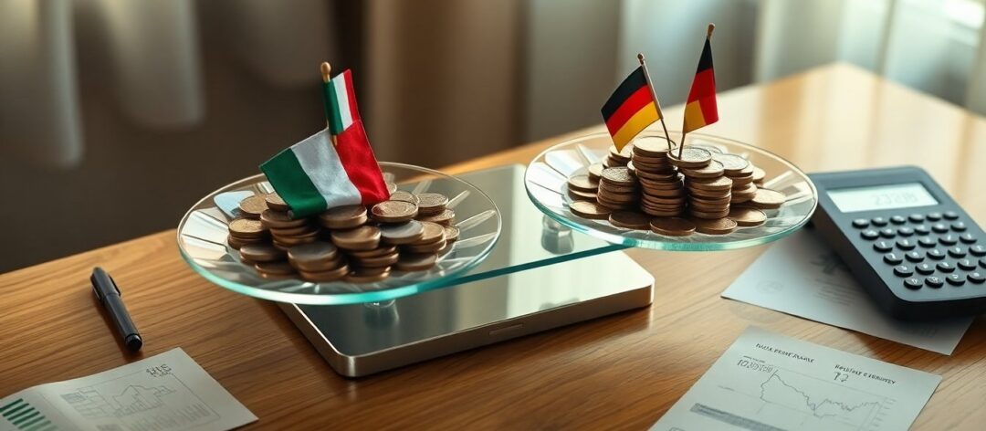 Stipendio medio Italia vs Germania: confronto reale e strumenti pratici