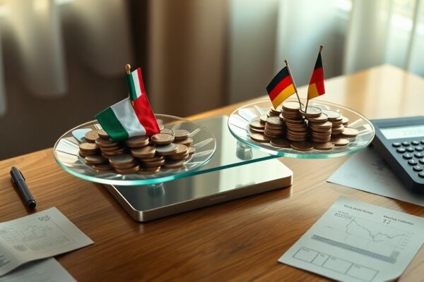 Stipendio medio Italia vs Germania: confronto reale e strumenti pratici