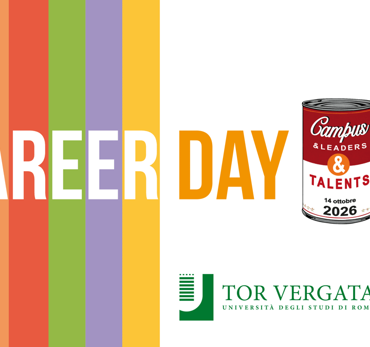 Università, domani torna a Roma Tor Vergata il Career Day ‘Campus&Leaders&Talents’