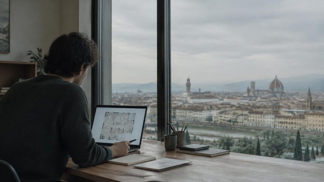 Affordabilità abitativa: anni di stipendio per 80 m² da Firenze a Salento
