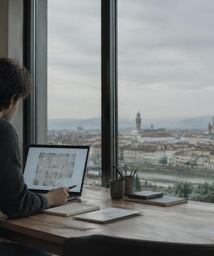 Affordabilità abitativa: anni di stipendio per 80 m² da Firenze a Salento