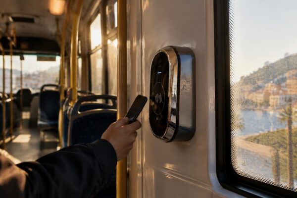 Contactless sui bus a Imperia e crisi delle imprese di pulizia