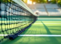 Belinda Bencic celebra la vittoria agli ottavi di finale
