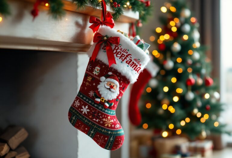 Calze della Befana colorate per diverse età