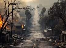 Incendi devastanti a Los Angeles con fumi e fiamme