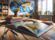 Bambini che apprendono il pensiero critico in classe