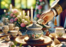 Cerimonia dell'Impagliata a Faenza per neonati