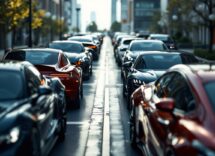 Grafico sull'andamento del mercato auto in Italia nel 2024