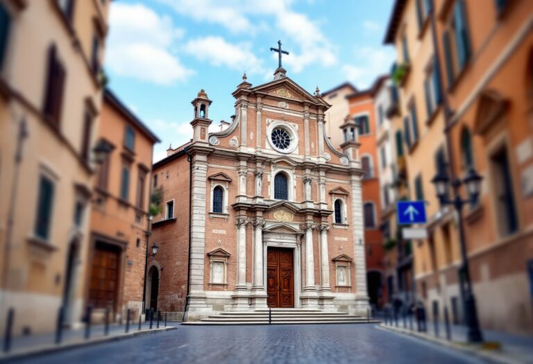 Immagine della parrocchia di San Marco Evangelista nel quartiere Giuliano-Dalmata