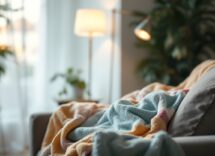 Famiglia felice durante un parto a casa sereno