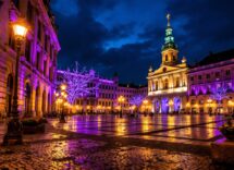 Illuminazione viola a Bari per la giornata dell'epilessia