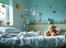 Bambini in cura palliativa in un ospedale italiano