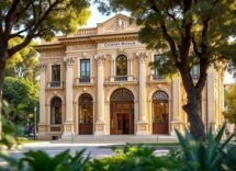 Interno del museo dei bambini di Lecce con attività educative