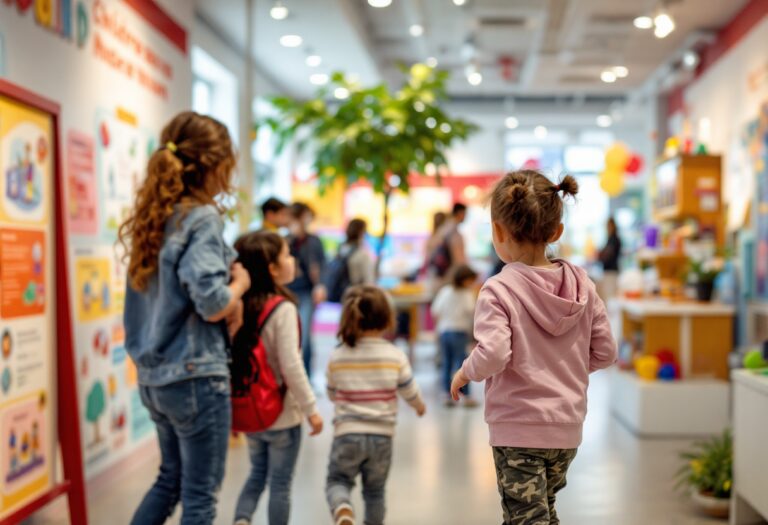 Bambini esplorano il nuovo museo a Lecce