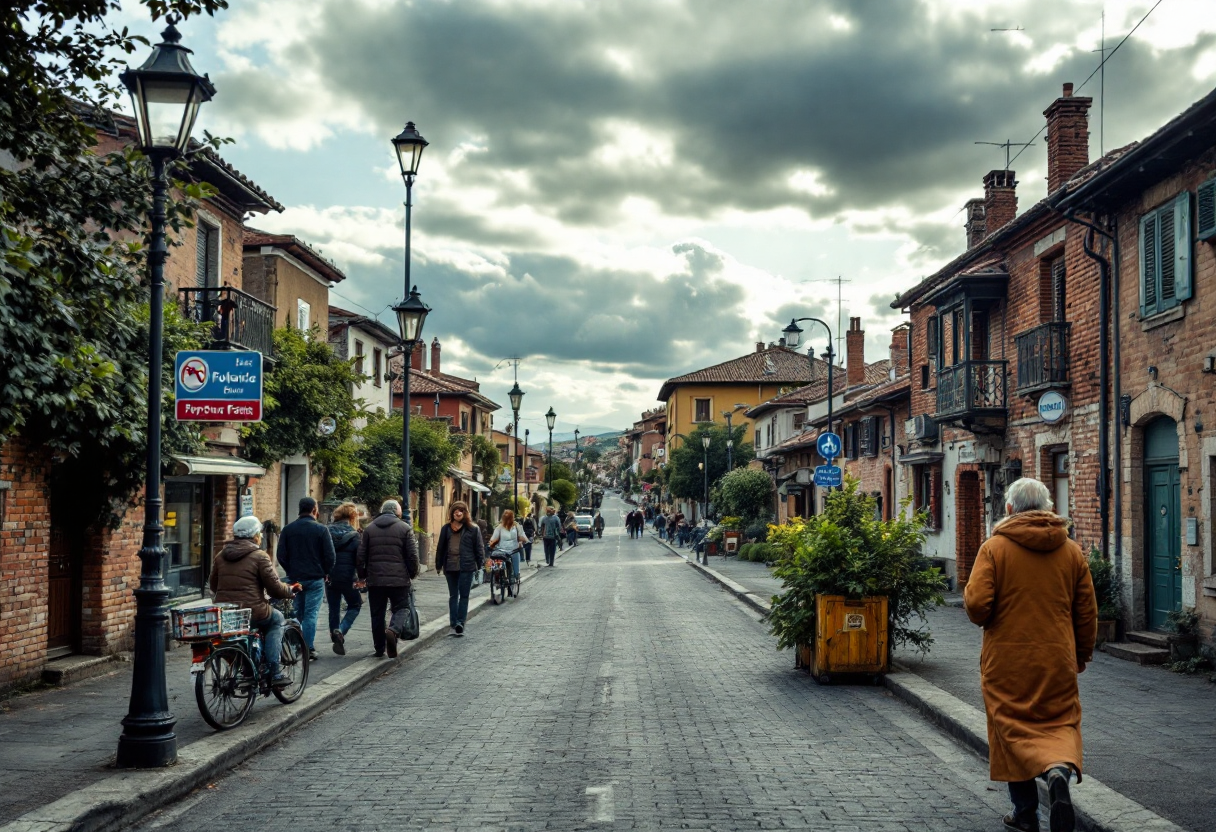 Manifestazione a Poggibonsi per chiedere sicurezza