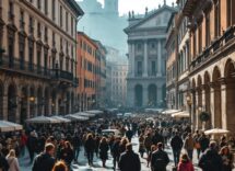 Grafico delle quotazioni e stima inflazione Italia