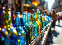 Campagna di sensibilizzazione sul riciclo del vetro a Bari