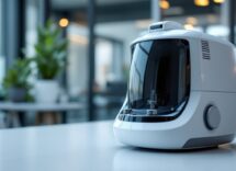 Bambini che utilizzano tecnologie oftalmologiche avanzate