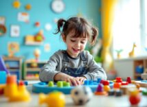 Bambini che interagiscono con il progetto Vippstar per disabilità visiva