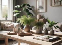 Esempio di arredamento Lagom in una casa moderna