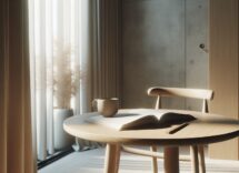 Immagine che rappresenta l'isolamento consapevole nella vita moderna