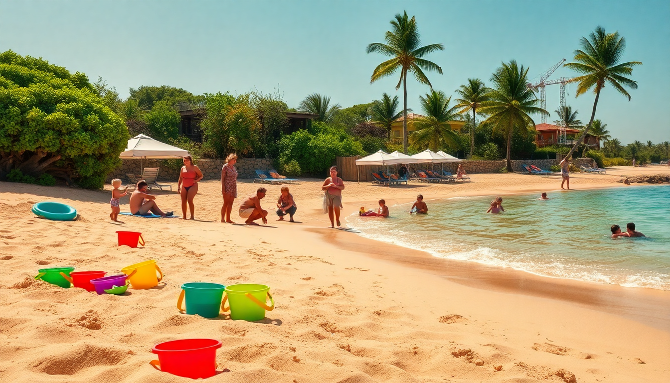 Le spiagge ideali per famiglie con bambini