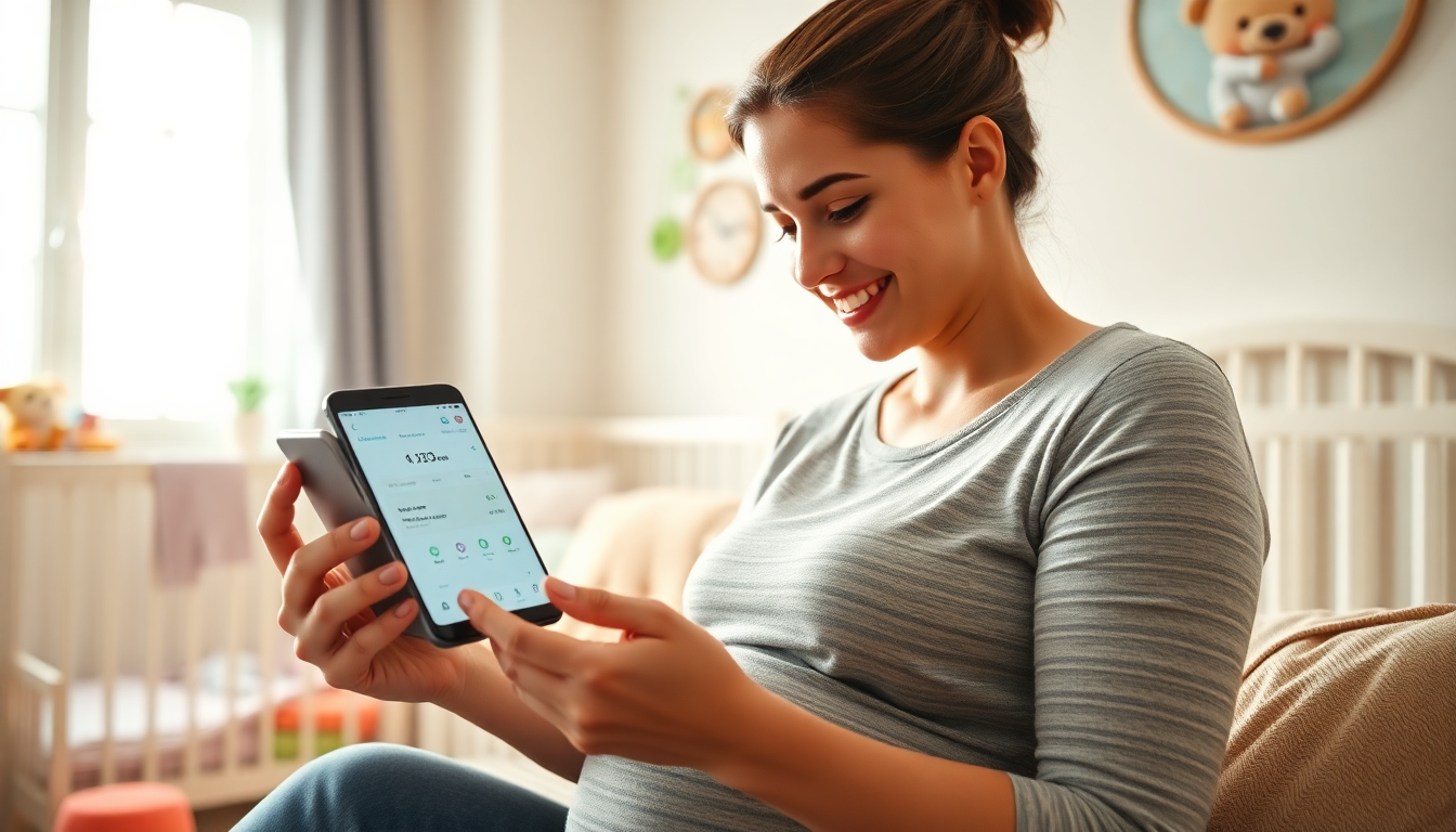 Monitora lo sviluppo del tuo bebè con la nostra app