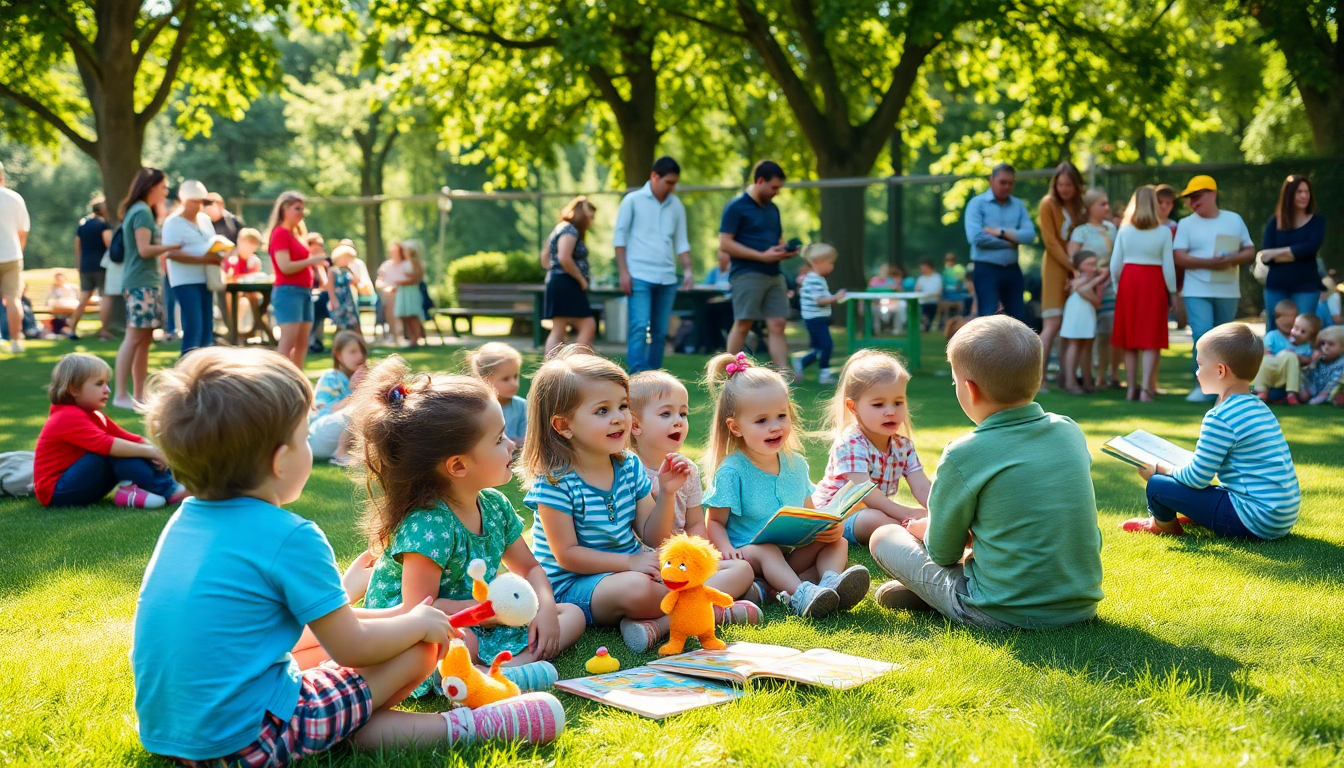 Calendario degli incontri per famiglie e bambini a maggio 2025