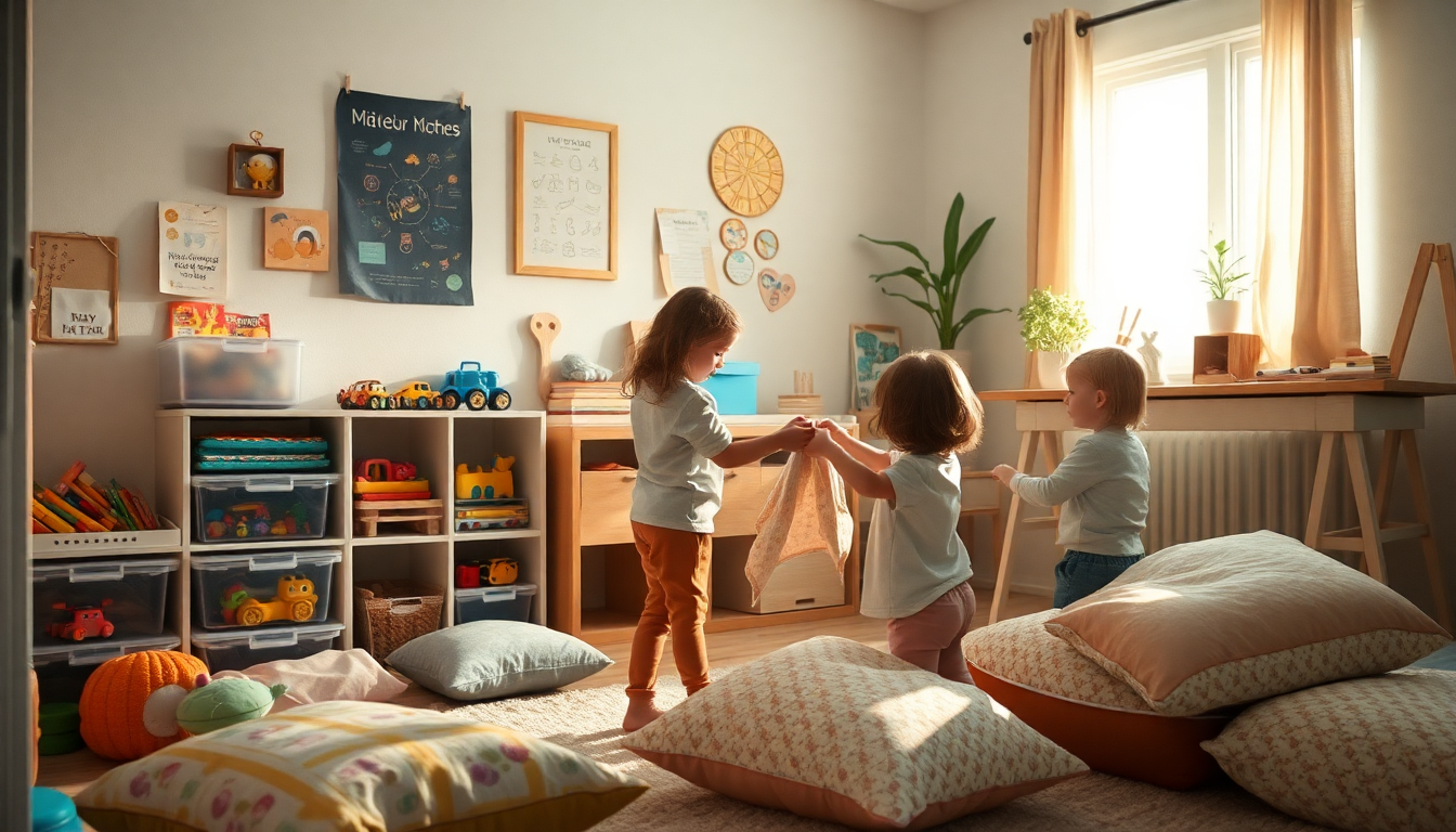 come insegnare ai bambini a tenere in ordine la loro cameretta 1748196373