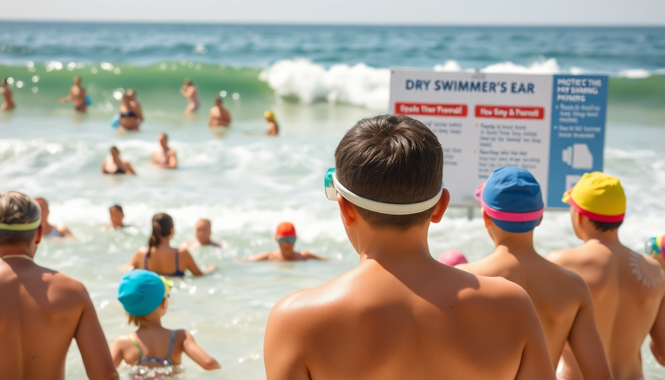 Come prevenire l’otite esterna al mare e in piscina