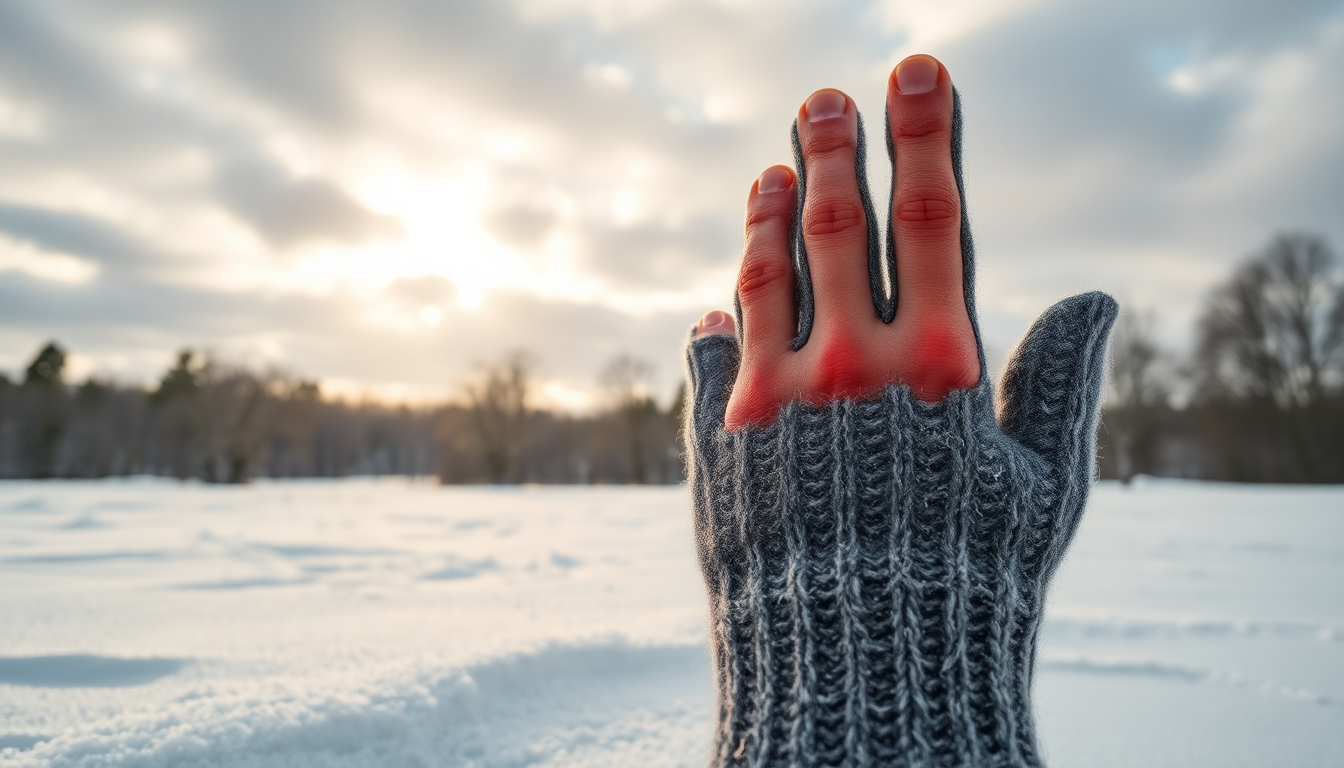 Dermatite da freddo: cause, sintomi e come prevenirla