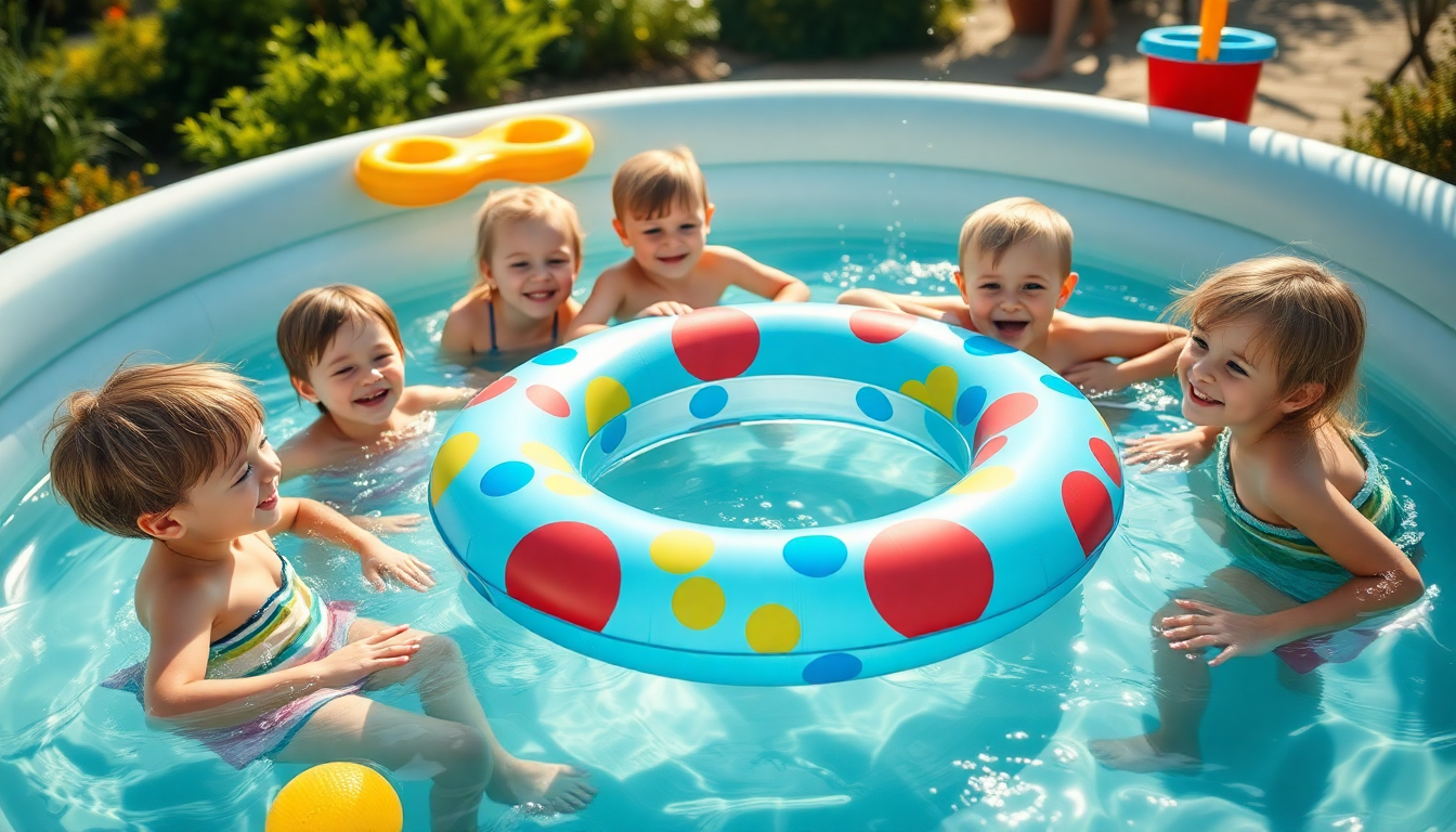 Divertimento in acqua: il salvagente per il bagnetto dei bambini